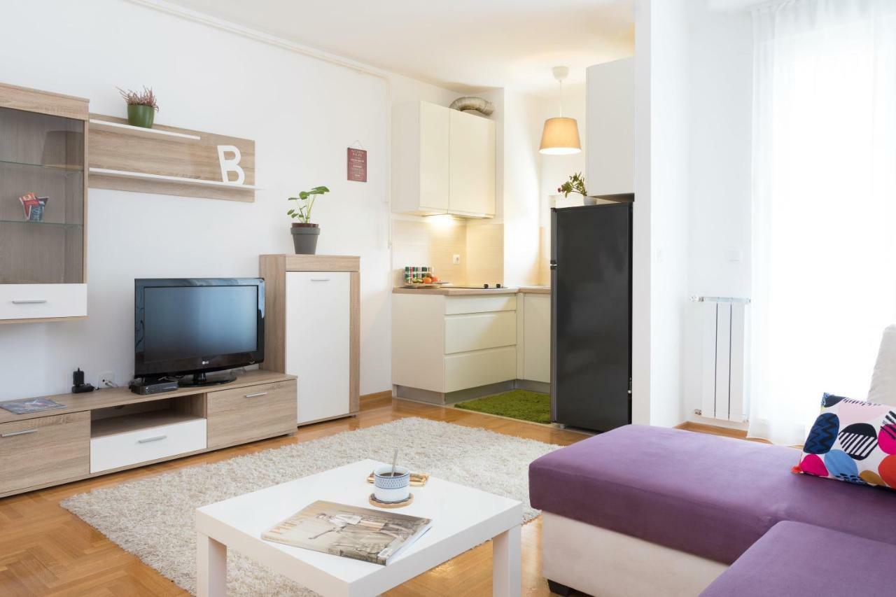 Cute And Sunny Studio In Zagreb With Balcony & Free Parking Esterno foto